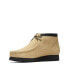 Фото #4 товара Clarks Wallabee Boot 26174051 Mens Beige Suede Lace Up Ankle Boots