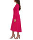 ფოტო #3 პროდუქტის Women's Long-Sleeve Midi Dress