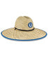 Фото #4 товара Men's Natural Indianapolis Colts NFL Training Camp Official Straw Lifeguard Hat