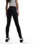 ONLY Blush mid waist skinny jeans in black Черный, S L34 - фото #3