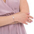 Elegant steel bracelet with artificial pearl VEDB0540S
