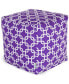 Links Ottoman Pouf Cube with Removable Cover 17" x 17"