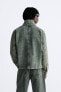 Фото #5 товара Джинсовая куртка с эффектом потертости ZARA