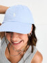 Фото #7 товара Polo Ralph Lauren icon logo baseball cap in light blue