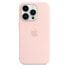 Фото #3 товара Apple iPhone 14 Pro Silicone Case with MagSafe - Chalk Pink - Cover - Apple - iPhone 14 Pro - 15.5 cm (6.1") - Pink