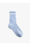 Фото #6 товара Basic Soket Çorap Şerit Detaylı