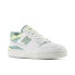 New Balance Women's 550 White/Green/Yellow Size 8.5 B - фото #2