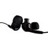 Фото #4 товара Наушники V7 Stereo - лёгкие - вставные - шумоизоляция - 3,5 мм - черные - гарнитура - музыка - черные - двухканальные - управление по линии