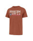 ფოტო #3 პროდუქტის Men's Orange Distressed Texas Longhorns Article Franklin T-shirt