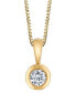 Фото #1 товара Sirena diamond (1/10 ct. t.w.) Energy Pendant in 14k White, Yellow or Rose Gold