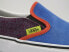 Фото #7 товара Vans Classic Slip On Mix Match Blue Grape orange Men's 6.5 Suede