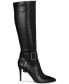 Ayida Pointed-Toe Buckled Tall Boots