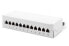 Фото #1 товара DIGITUS Desktop CAT 6A, Class EA patch panel, shielded, grey