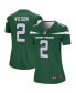 ფოტო #2 პროდუქტის Women's Zach Wilson Gotham Green New York Jets Legend Jersey