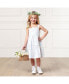 Фото #2 товара Платье для малышей Hope & Henry органическое безрукавное многоярусное платье из сизаликовой ткани