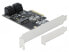 Delock 90396 - PCIe - M.2,SATA - Black - Green - Gray - 6 Gbit/s - SATA