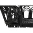 Садовое кресло DKD Home Decor 96 x 66 x 145 cm 96 x 66 x 140 cm Чёрный Белый
