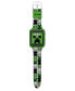 Фото #2 товара Умные часы Minecraft Green Silicone Kids 38мм