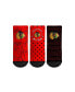 Toddler Boys and Girls Socks Chicago Blackhawks #1 Fan 3-Pack Crew Socks Set Разноцветный, Один размер - фото #1