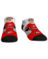 Men's and Women's Socks Carolina Hurricanes Mascot Walkout Low Cut Socks Красный, S/M - фото #1