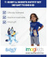 ფოტო #3 პროდუქტის Boys Bingo T-Shirt and Mesh Shorts Outfit Set to