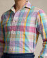 Фото #3 товара Men's Big & Tall Gingham Oxford Shirt