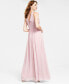 ფოტო #4 პროდუქტის Juniors' Embellished Illusion Tulip Gown, Created for Macy's