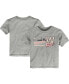 ფოტო #1 პროდუქტის Toddler Boys and Girls Heather Gray Washington Nationals City Connect Graphic T-shirt