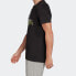 adidas 字母Logo印花圆领套头运动短袖T恤 男款 黑色 送男生 / Футболка Adidas LogoT FN1727