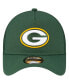 Фото #3 товара Men's Green Green Bay Packers A-Frame Trucker 9FORTY Adjustable Hat