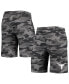 Men's Charcoal, Gray Texas Longhorns Camo Backup Terry Jam Lounge Shorts