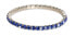 Фото #1 товара Tennis bracelet with dark blue crystals Euphoria 32419 SAP