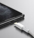 Kabel przewód do iPhone USB-C - Lightning szybkie ładowanie 20W 2m - czarny