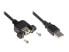 Фото #1 товара Good Connections 2511-03E - 0.3 m - USB A - USB A - USB 2.0 - 480 Mbit/s - Black