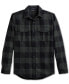 Фото #1 товара Men's Scout Button-Front Long Sleeve Shirt Jacket