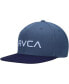 ფოტო #5 პროდუქტის Men's Blue and Navy Twill II Snapback Hat