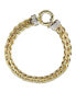 ფოტო #1 პროდუქტის 14k Gold Bracelet, Diamond Spiga (1/8 ct. t.w.)