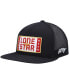 Men's Black Lone Star Logo Trucker Snapback Hat