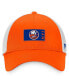 Фото #4 товара Men's Orange, White New York Islanders Authentic Pro Rink Trucker Snapback Hat