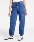 Фото #1 товара Women's '94 Baggy High Rise Cargo Jeans