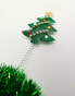 Accessorize christmas tree novelty headband in green grün - фото #3