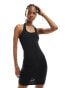 Фото #6 товара COLLUSION halterneck mini dress in black