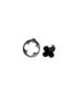 ფოტო #1 პროდუქტის 316L Hot Girl Quatrefoil Earrings