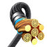 Фото #7 товара 2w1 Kabel przewód Speedy Series USB-C - USB-C / iPhone Lightning 100W 1.5m czarny