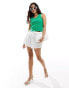 Фото #4 товара ASOS DESIGN knitted tank top in green