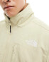 The North Face Denali Ripstop fleece jacket in off white