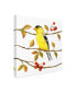 Jane Maday Birds and Berries II Canvas Art - 36.5" x 48"