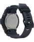 Men's Digital Gray Resin Strap Watch 48.6mm
