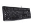 Фото #7 товара Logitech K120 - Wired - USB - QWERTY - Black