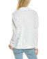 Фото #2 товара Rebecca Taylor French Terry Pullover Women's White Xs